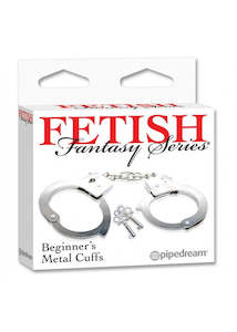 Cafe: Fetish Fantasy Beginners Metal Cuffs