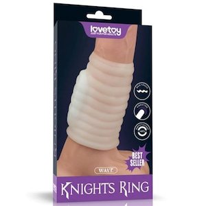 Cafe: Lovetoy Knights Ring Wave White 114