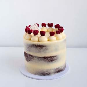 Catering: Raspberry Crown Cake