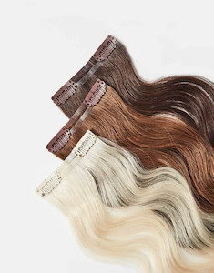 Products: Rush Clip-In Hair Extensions Andrew Mae