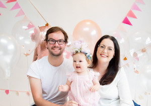 Cake Smash with Family Session Angela Scott Photos