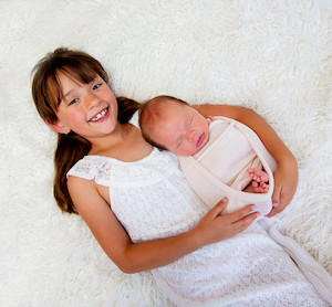 NEWBORN Sibling Bundle Photoshoot Angela Scott Photography