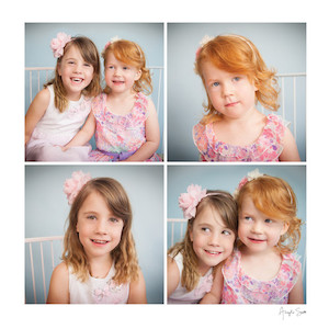 Sisters Studio Session Angela Scott Photography