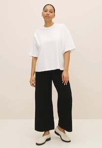 Oversized Boxy Tee - White