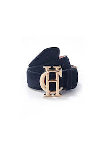 Clothing: HC Classic Belt Suede - Ink Navy