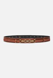 Equestrian Belt - Cognac