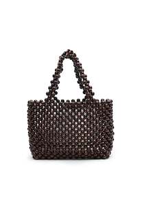 Clothing: Bon Bon Beaded Bag - Brown