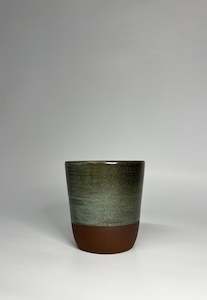 Small Tumbler - Green/Terracotta