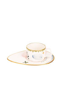 Vesna Tea Cup and Saucer - Multi