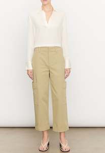 Utility Crop Pant - Sepia