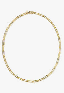 Clothing: Paperclip Heavy Necklace