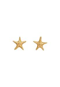 Curio Starfish Studs - Gold