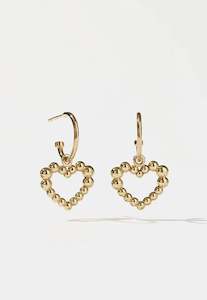 Fizzy Heart Signature Hoops