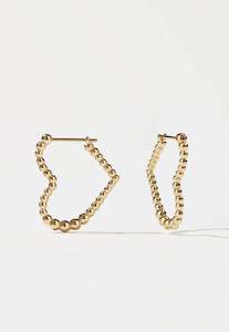 Clothing: Fizzy Heart Hoops