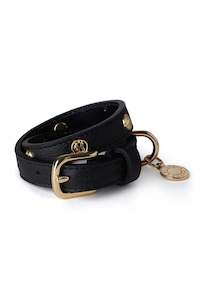 HC Studded Dog Collar - Black