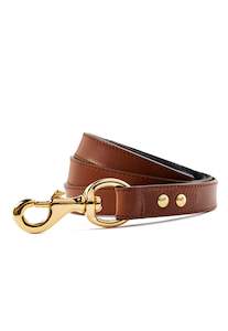 Classic Dog Lead - Chestnut