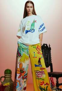 Clothing: Nadia Fish Tee - Cream