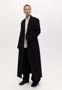 Long Egon Coat - Black