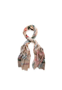 Senso-Ji - Skinny Wool Scarf