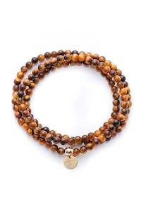 Amuleto Wrap Bracelet - Tigers Eye