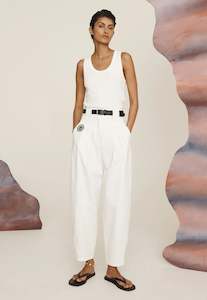 Clothing: Josette Pant - Cream