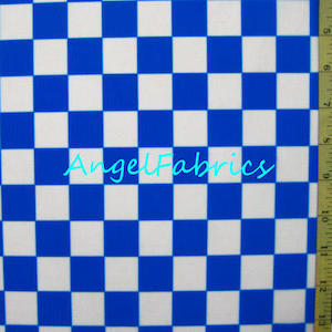 Blue/White Checks