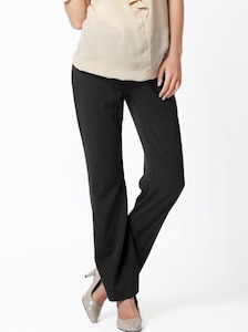 Maternity Pants in Straight Cut - Dark Grey