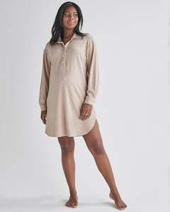 Cora Nuvem™ Nursing Nightie in Almond Milk