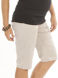 Cotton maternity shorts