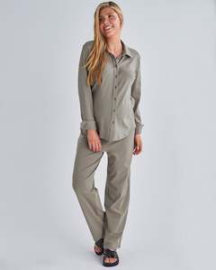 Loungewear Sets: 2-Piece Sophia Maternity Loungewear set - Sage Green