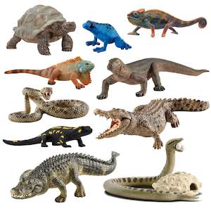 Schleich Reptiles and Amphibians – 10 piece set