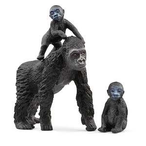 Schleich Lowland Gorilla Family - Damaged Box