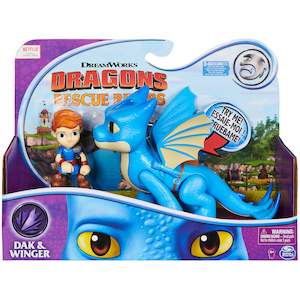 Toy: Dreamworks Dragons Rescue Riders - Winger & Dak - Damaged Box