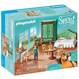 Playmobil DreamWorks Spirit Riding Free Lucky's Bedroom