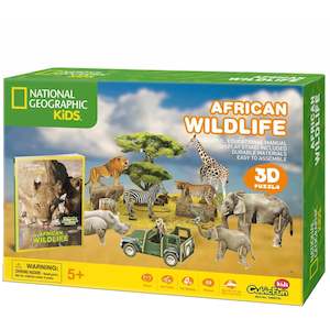 Toy: National Geographic Kids African Wildlife 3D