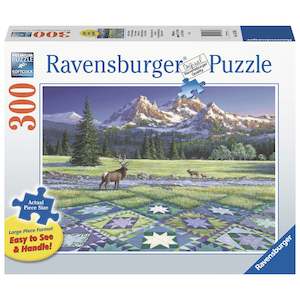 Toy: Ravensburger Quiltscape Puzzle 300pc Large Format