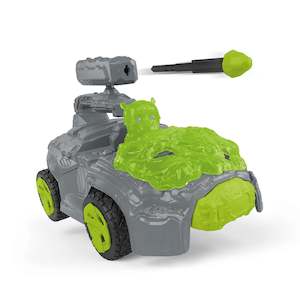 Toy: Schleich Stone CrashMobile with Mini Creature