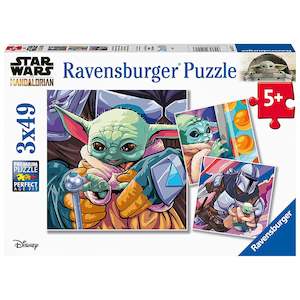 Ravensburger Star Wars The Mandalorian: Grogu Moments 3x49pc