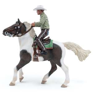 Toy: Papo Cowboy and his horse