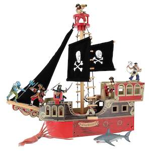 Toy: Papo Pirate Ship – 10 piece set