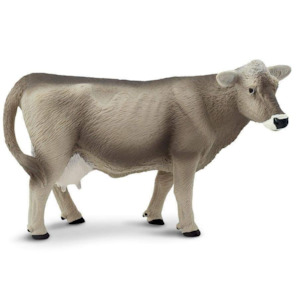 Toy: Safari Ltd Brown Swiss Cow