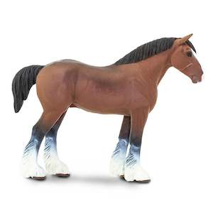 Toy: Safari Ltd Clydesdale Stallion