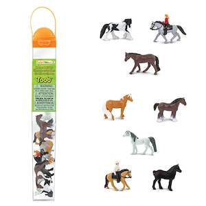 Toy: Safari Ltd Horses And Riders Toob