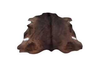 Leather tanning and fur dressing: Dark Chocolate Cow Hide