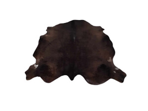 Black Cow Hide