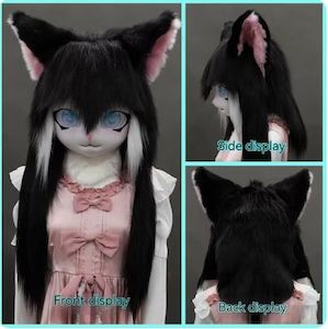 Furry Kigurumi Anime Cosplay Pre-Design Kigurumi Animal Headpiece A14