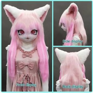 Furry Kigurumi Anime Cosplay Pre-Design Kigurumi Animal Headpiece A11