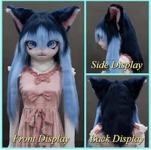 Furry Kigurumi Anime Cosplay Pre-Design Kigurumi Animal Headpiece A10