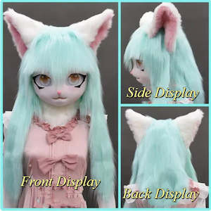 Furry Kigurumi Anime Cosplay Pre-Design Kigurumi Animal Headpiece A6