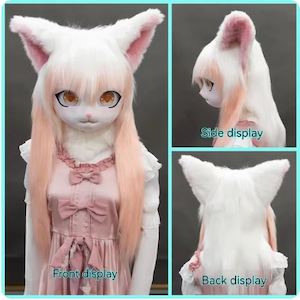 Furry Kigurumi Anime Cosplay Pre-Design Kigurumi Animal Headpiece A5